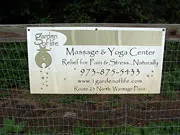 Garden of Life sponsor sign