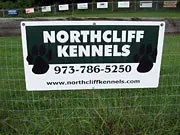 Northcliff Kennels, Andover sponsor sign