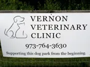 Vernon Veterinary Clinic sponsor sign