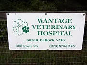 Wantage Veterinary Hospital sponsor sign
