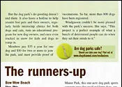 Newspaper clipping: America's Best Dog Parks — Listing — Dog Fancy Magazine