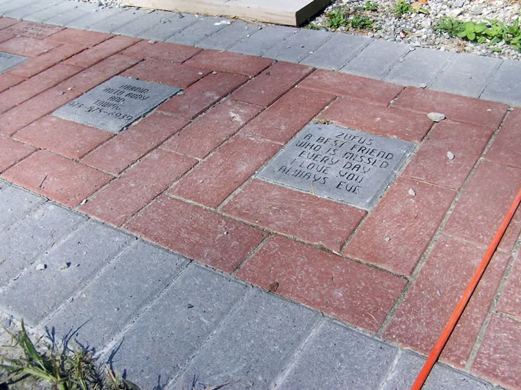 Memorial Brick Walk 04