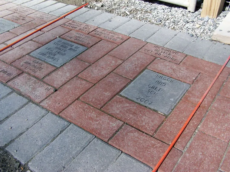 Memorial Brick Walk 05