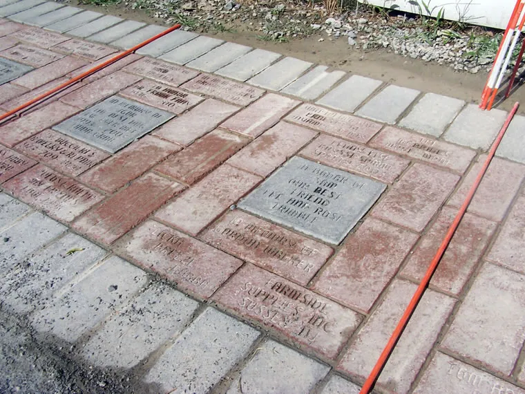 Memorial Brick Walk 07