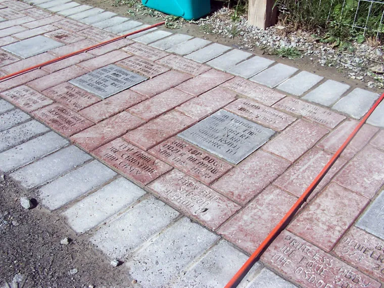Memorial Brick Walk 08