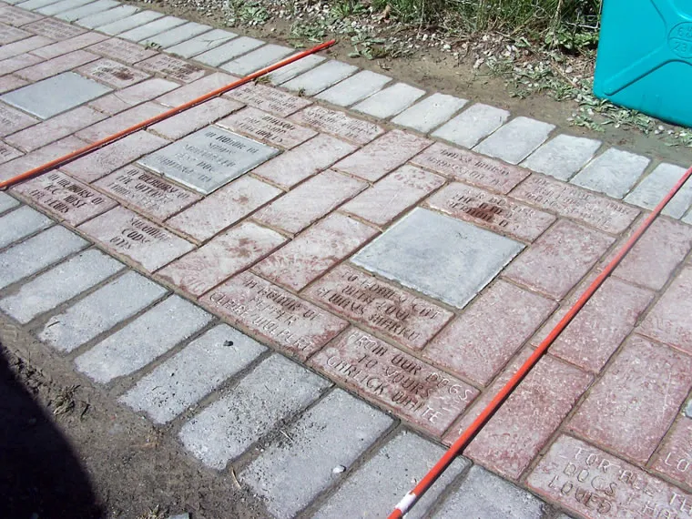 Memorial Brick Walk 09