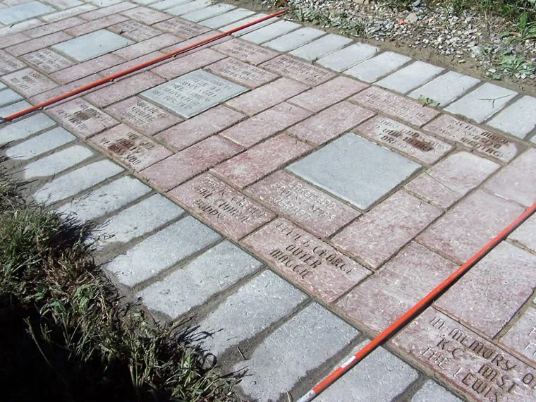 Memorial Brick Walk 10